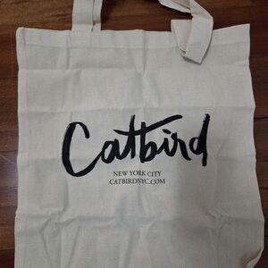 (5 For 50) Catbird Natural Canvas Tote